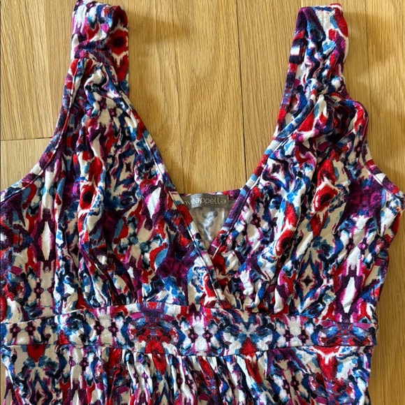 Colorful Patterned Maxi Dress - Picture 3 of 6